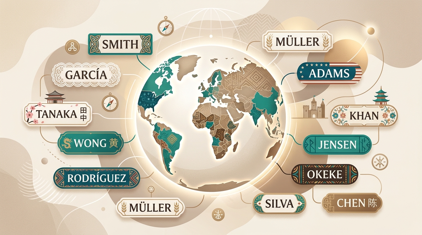 The Fascinating Cultural Origins of Surnames Around the World